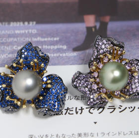 大溪地12-13mm 胸针吊坠两用款