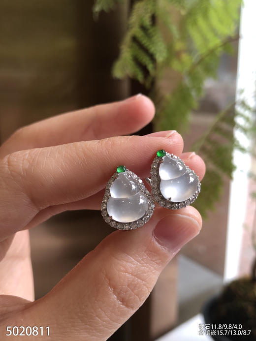 5020811，葫芦耳钉。具体价格微信咨询 商品图2