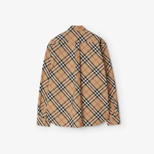 【一】BURBERRY 巴宝莉 男士格纹棉质长袖衬衫 格子 8087634 B9368 商品图1