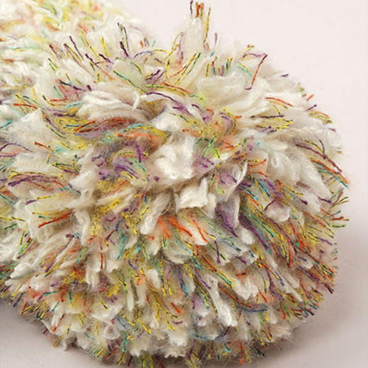 北京仓｜CA4LA-STRAWBERRY TREE 7-绒球球 毛线帽（米白色）［日本设计师］ 商品图4