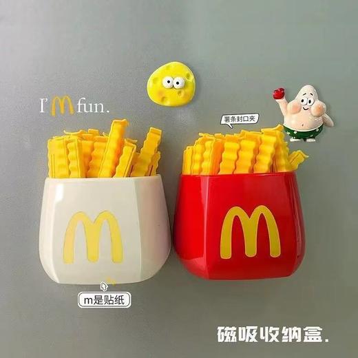 薯条封口夹磁吸冰箱贴 商品图3