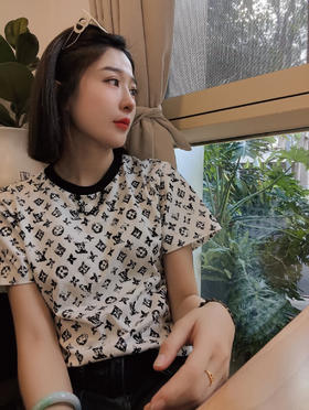 驴家 25年新款 老花T恤(KX*MM)