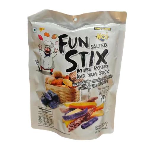 咸味什锦薯条（膨化食品）80g/袋 商品图0