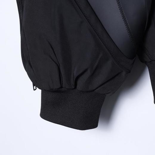 25190SDSA男士秋冬新款痞帅男装潮牌复古拼接结构拉链立领羽绒服宽松 商品图4