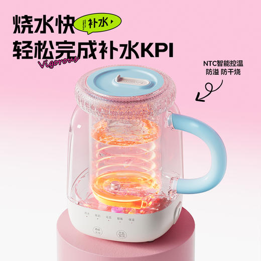 大宇迷你养生壶 办公养生杯烧水 D15  300ml 商品图3