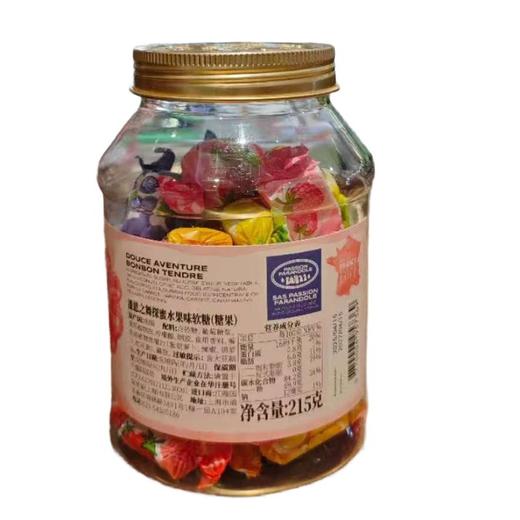 潘恩之舞探蜜水果味软糖(糖果）215g/瓶 商品图1