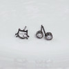 KT猫镂空镶钻耳钉精致气质耳饰-纪念日百货门店同款167596272 商品缩略图4