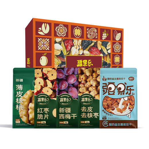 【疆果乐】疆果缤纷·吉庆礼盒B款1008g 商品图8