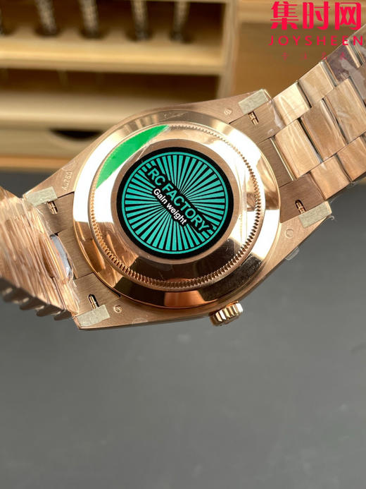 RC配重版 重量200克+ 玫瑰金白罗马DD 劳力士星期日历型系列 日志40mm 商品图4