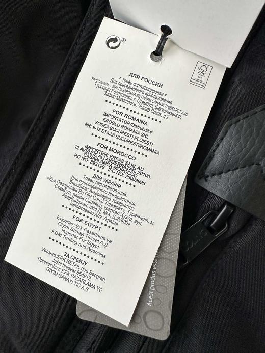 贝壳三 户外工装风加厚黑色派克棉衣御寒保暖连帽棉服男C110828 商品图11