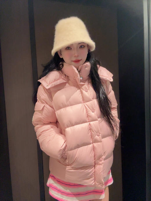 蒙&口 Vez&ere雾面短玛雅/短款羽绒服(蕾姐上身1码） 商品图4