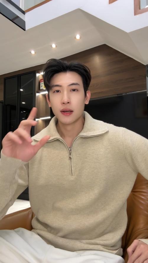 259626SDSA秋冬新款痞帅男装潮牌纯色半拉链翻领毛衣简约休闲套头上衣 商品图0