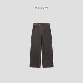 THESOONG"砂洗裤"獨家定制面料洗水酵洗无弹中腰休闲裤HWKZ8166