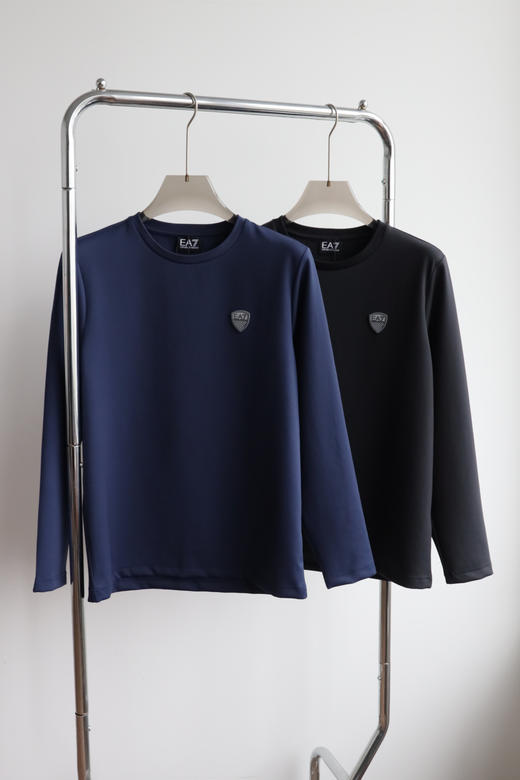 E@7 弹力尼龙双面面料长袖T恤 CX238 商品图2