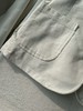 贝壳三 简约通勤白色灯芯绒质感西装外套收腰显瘦小西服C110804 商品缩略图9