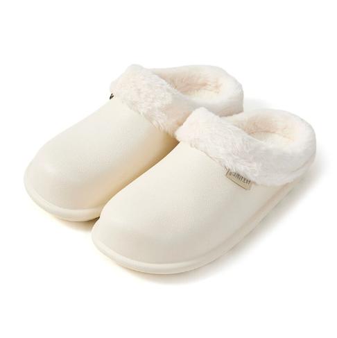 一周发货【防水棉拖鞋】防水棉拖鞋女冬季室内家居情侣毛毛保暖棉拖男士防滑eva外穿 商品图7