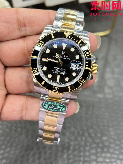 RC配重版水鬼 重量180克+ 劳力士潜航者型 RC配重间金黑水鬼40mm 丹东3135机 商品图2