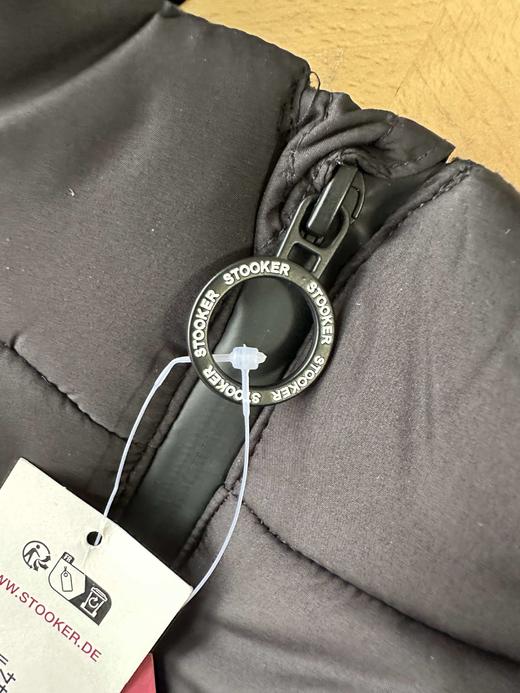 贝壳三 纯色绗缝中长款纯色棉服加厚保暖百搭女士棉衣C110823 商品图4