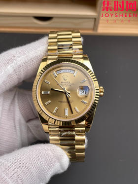 RC配重版 重量200克+ 全金黄冰糖DD 劳力士星期日历型系列 日志40mm