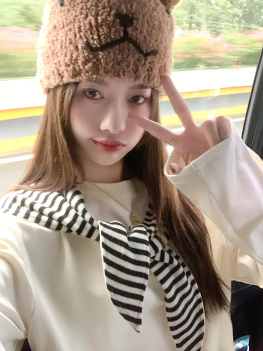 <曾小咸推荐> 现货秒杀！微信超特价！白色圆领长袖t恤（带披肩帽）日常179.99 立减90 秒杀89.99！ 商品图11