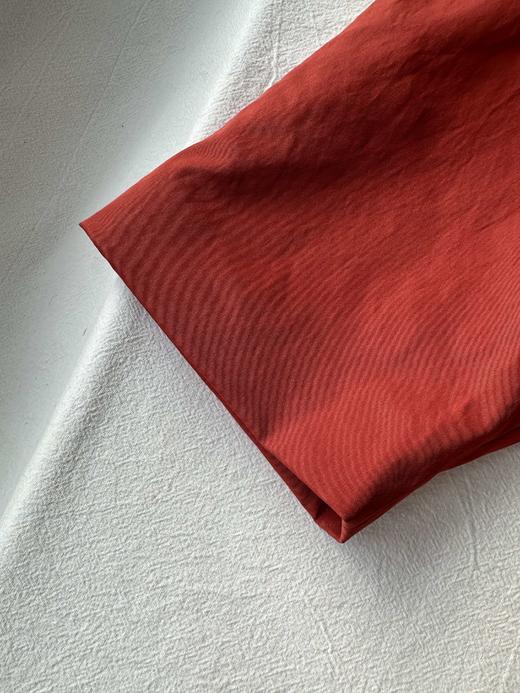 贝壳三 英伦风双排扣复古宽松风衣腰带收腰显瘦短款外套C110819 商品图14