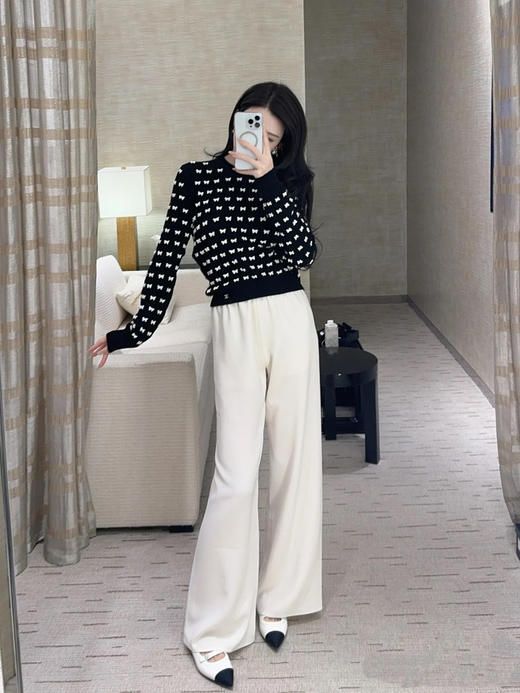 香奈儿 25秋冬新款蝴蝶结针织毛衣（TM） 商品图6