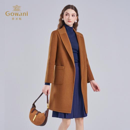 【羊绒】乔万尼绵羊毛大衣外套女高级感ET4A856 商品图1