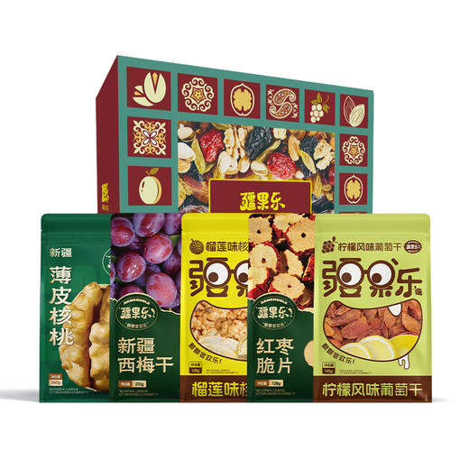 【疆果乐】疆果缤纷·如意礼盒A款963g 商品图8