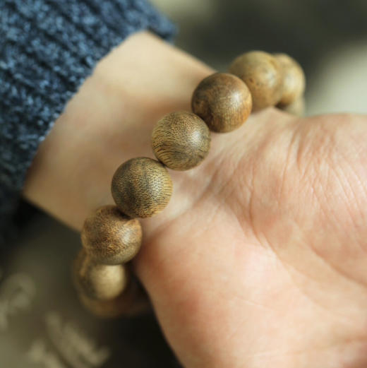 【青山特惠】1.6x14颗 柬埔寨 沉香 手串 c11 商品图5