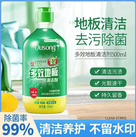 【清洁剂】地板清洁剂强力除菌清洁瓷砖地面 留香厕所家用拖地神器一拖净 500ml/瓶