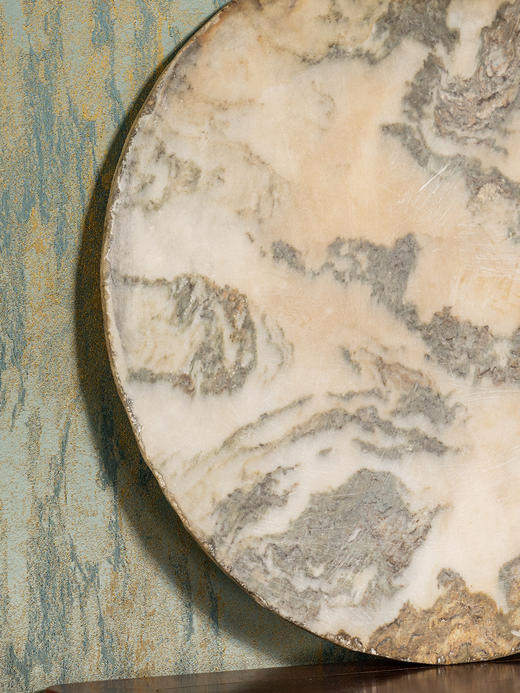 清	圆形云石板 商品图3