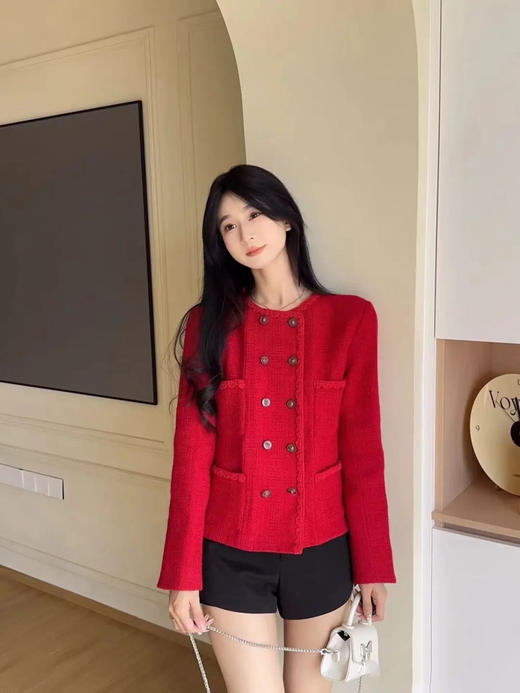 香奈儿 25秋冬新款粗花呢外套（TM） 商品图0