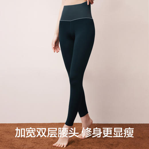 有棵树抗菌发热加厚绒女士保暖抗起球女款棉裤-W4018 商品图2
