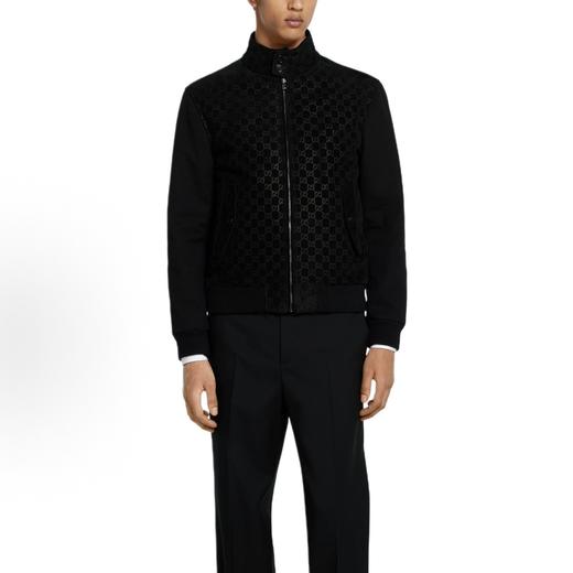 古驰 2025 FW压花GG绒面革夹克外套（DY） 商品图1