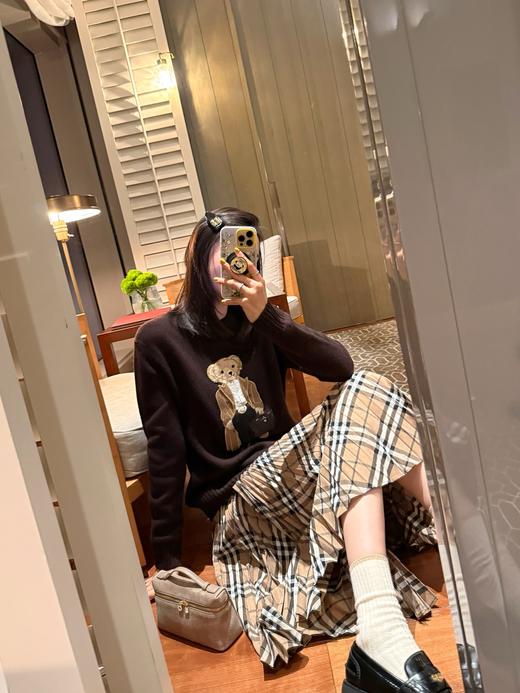 拉夫劳伦 25年紫标系列最新风衣小熊针织衫(KX*MM) 商品图3