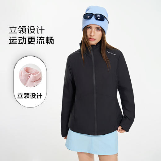 【气绒材料 100%羊毛夹层 防风防泼】“零重力”立领羊毛气绒衣 （简约挺括 防水拉链 特殊压胶技术） 商品图4