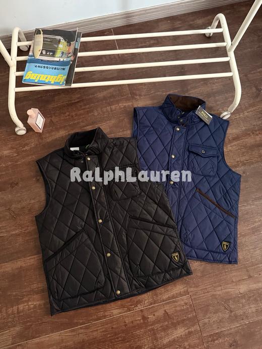 拉夫lao伦 Beaton菱格绗缝轻量多功能棉马甲 商品图3