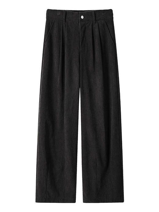 【GZ】无忧购灯芯绒男裤子秋冬加绒加厚老钱风宽松垂感阔腿休闲裤A8071（截单后3-5天发货) 商品图4