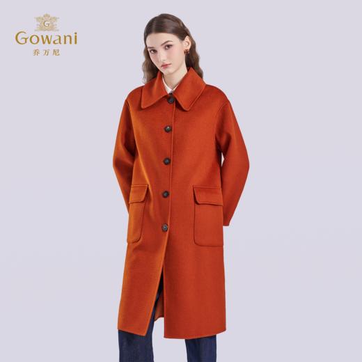 乔万尼100%驼绒毛呢大衣女秋冬高级感呢子外套ET4A847 商品图1