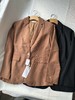 贝壳三 通勤气质一粒扣翻领西装女翻盖口袋简约西服外套C110818 商品缩略图0
