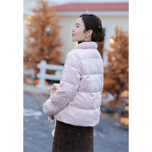 8-10天发货！原价699，双11会员专享489！超文艺的中国风羽绒服 商品图1