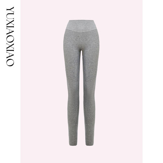 余潇潇【周末企划】莱赛尔绵羊毛混纺百搭保暖弹力高腰小脚打底裤 商品图0