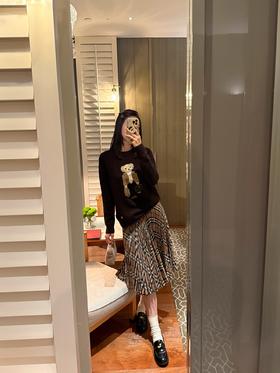 拉夫劳伦 25年紫标系列最新风衣小熊针织衫(KX*MM)