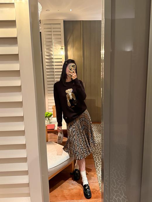 拉夫劳伦 25年紫标系列最新风衣小熊针织衫(KX*MM) 商品图0