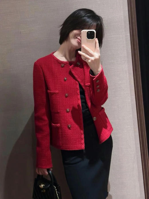 香奈儿 25秋冬新款粗花呢外套（TM） 商品图1