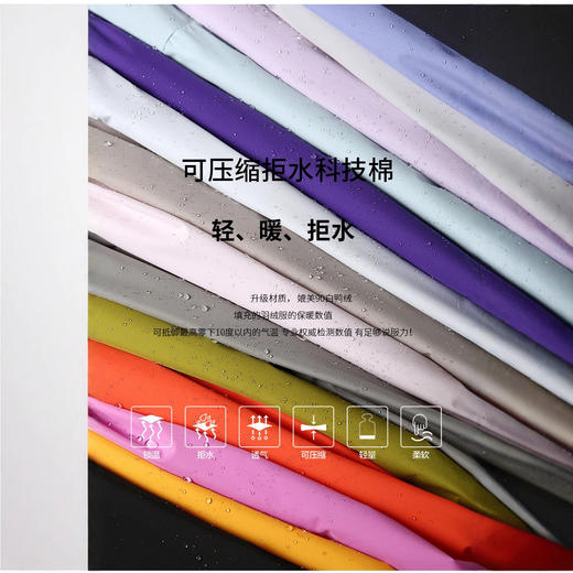 户外啊瞳木系列！2025秋冬新款轻量化抗寒保暖情侣户休闲连帽棉服 P棉填充 温暖速干透气 千元品质 商品图3