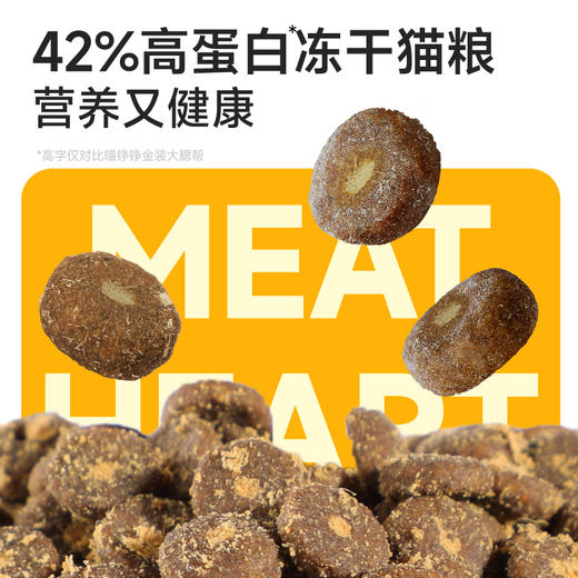 【首发】喵铮铮高蛋白冻干夹心全价鲜肉猫粮成猫幼猫益生元亲民猫粮 商品图4