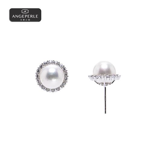 天使之泪 S925银淡水珍珠项链送珈白丽吊坠耳环SYJ23 商品图3