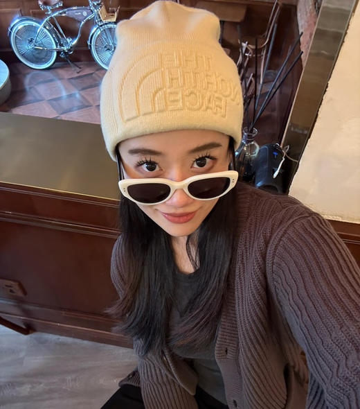 正品北面加厚毛线帽 商品图3