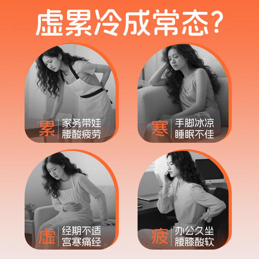 【温灸腰腹❗️缓解疼痛】自发热暖腰神器姨妈疼痛护腰贴穿戴式腰带腰部热敷贴暖腹暖腰热贴。ja 商品图1